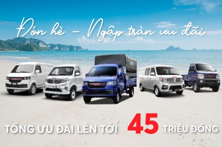 ĐÓN HÈ  - NGẬP TRÀN ƯU ĐÃI VỚI ƯU ĐÃI LÊN TỚI 45 TRIỆU